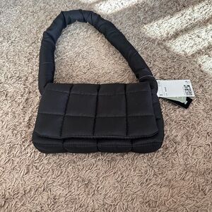 H&M Black Padded Shoulder Bag